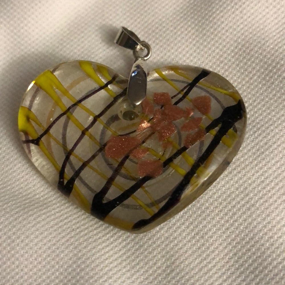Stain glass pendant